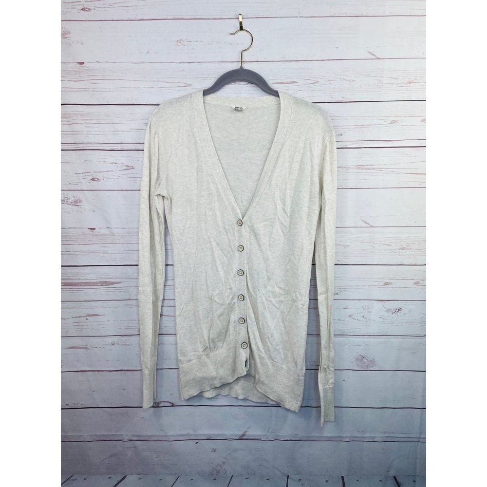 Fossil Cardigan Sweater Medium